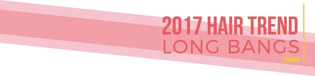 2017 hair trend - long bangs divider graphic