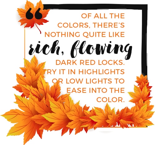 auburn hair color quote