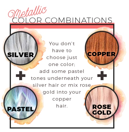 metallic color combos