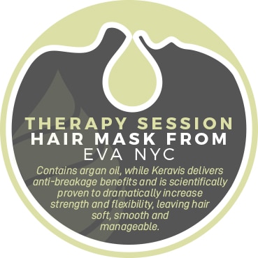therapy session hair mask quote