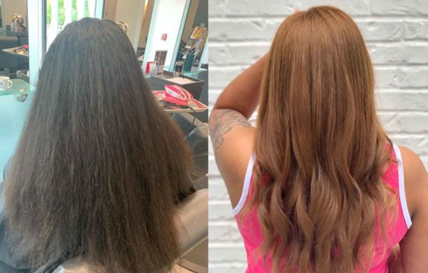 Honey Caramel Hair Color by Hailey