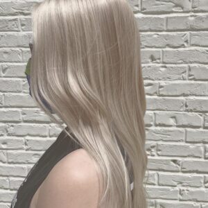 Shimmery Blonde Haircolor - Atlanta Hair Salon