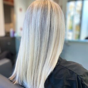 Icy Blonde Haircolor with Keune Haircosmetics