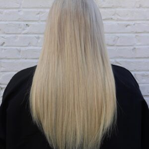 blonde haircolor transformation