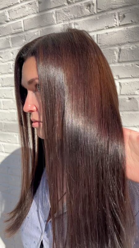 Color corrective base glaze and Keratin Treatment