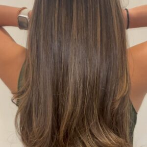 Foilayage for a subtle transition into fall