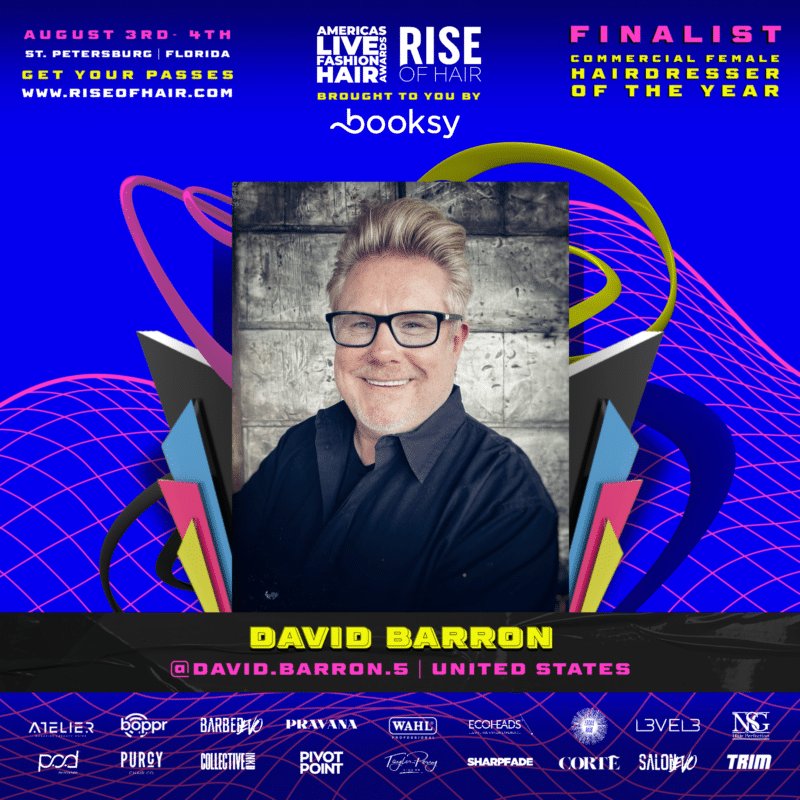 FEMALE COMMERICAL HAIRSTYLIST FINALIST DAVID BARRON