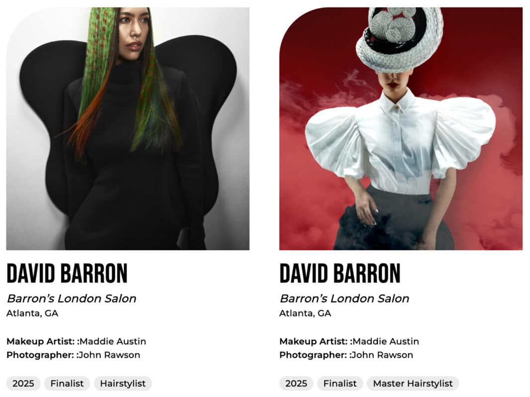 David Barron NAHA 2025 Finalist Nominations