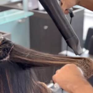 Blow out at Barrons London Salon in Buckhead ATL