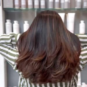 Chocolate Chestnut Glow Up AFTER